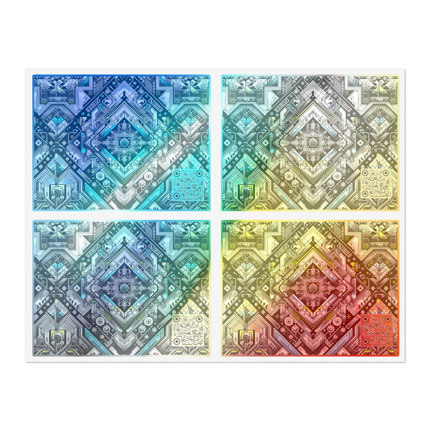 Sticker Sheets Future Tech