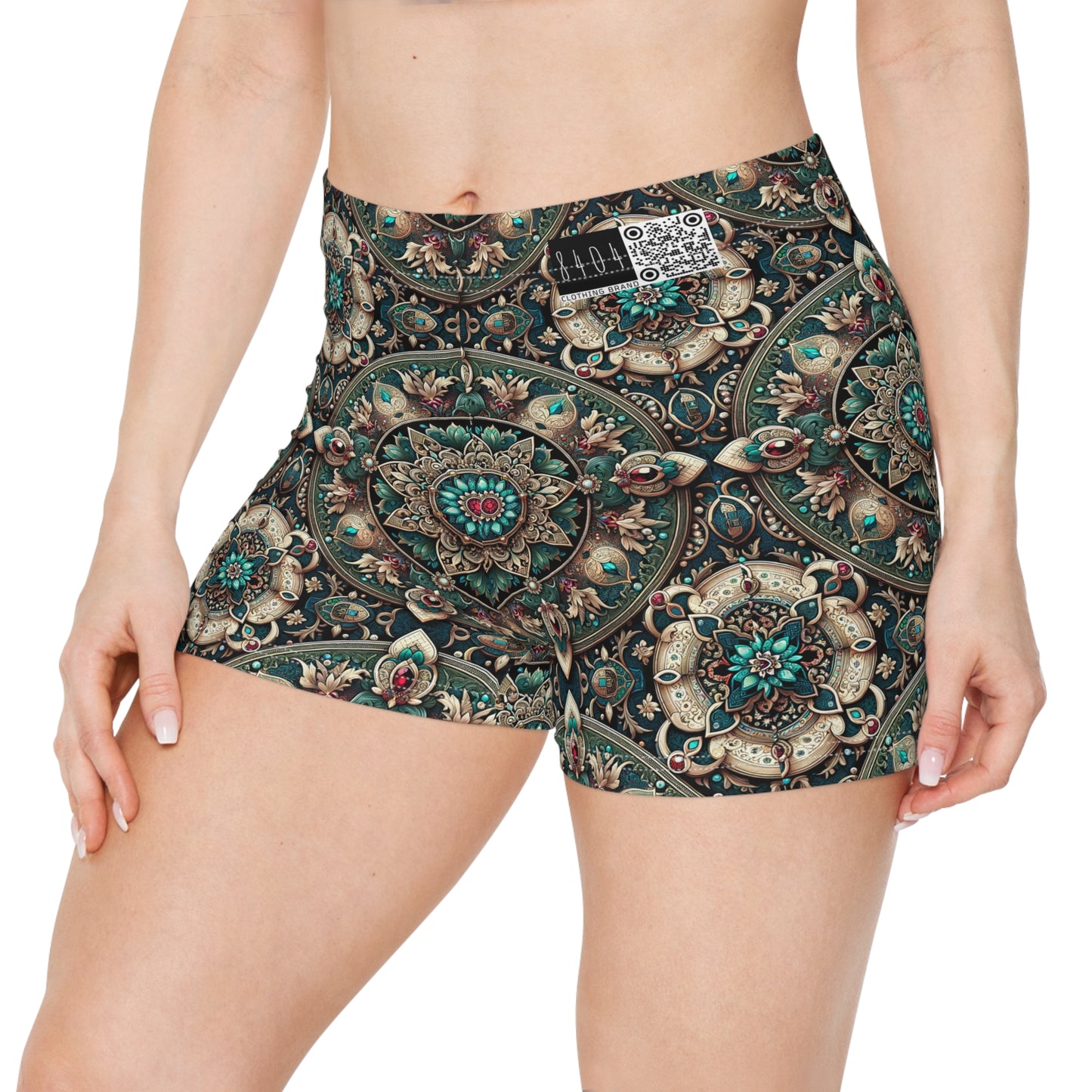 Neo-Dandyism Modern Dandy Streetwear Women's Shorts - 8404 Design-56