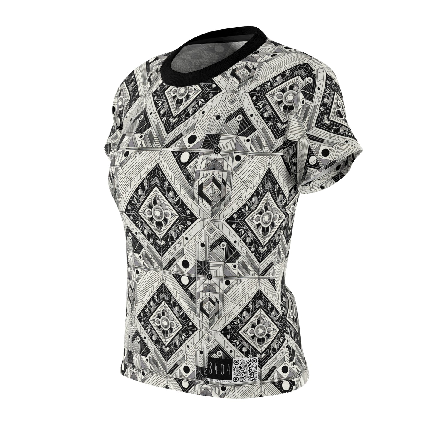 Tech Minimalism Minimalist Tech Women's Cut & Sew Tee - 8404 Design-54