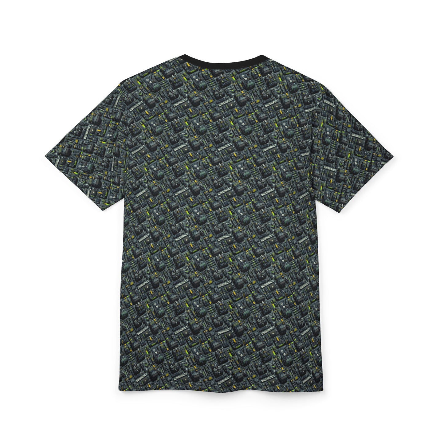 Tech Utility Streetwear Futuristic Tech-Forward Unisex Cut & Sew Tee - 8404 Design-47