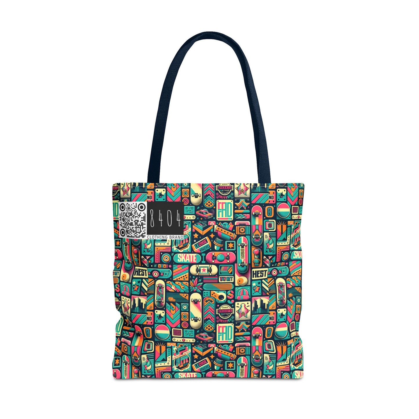Skate Culture Revival Urban Retro Cool Tote Bag - 8404 Design-61