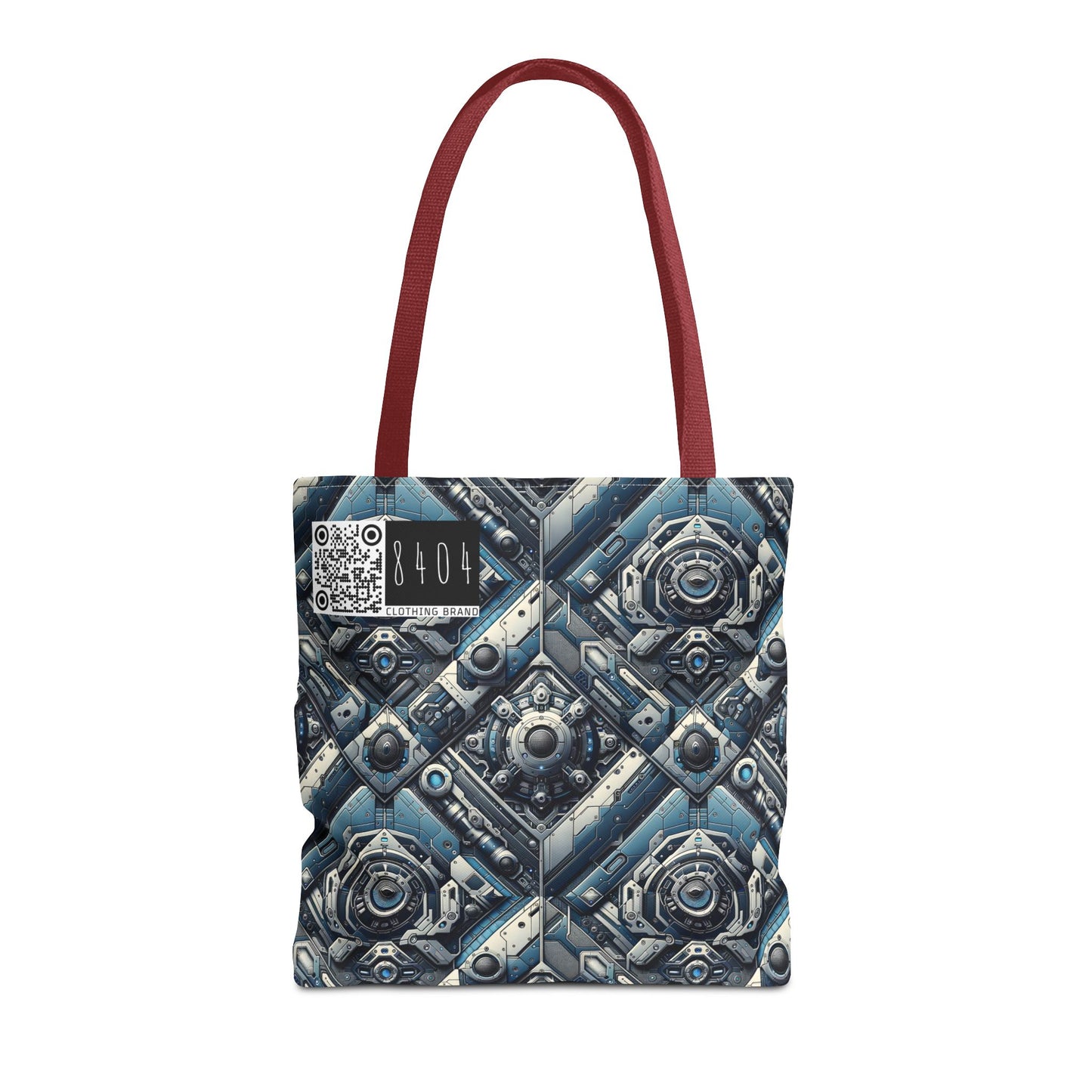 Tech Utility Fusion Tech-Forward Utility With a Futuristic Edge Tote Bag - 8404 Design-43