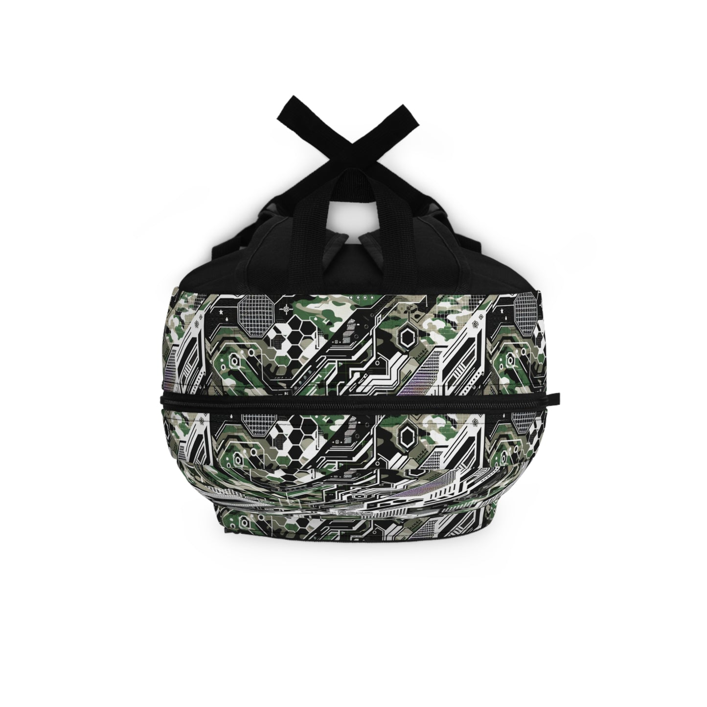 Tech Camo Fusion Tech-Forward Streetwear With a Futuristic Edge Backpack - 8404 Design-46