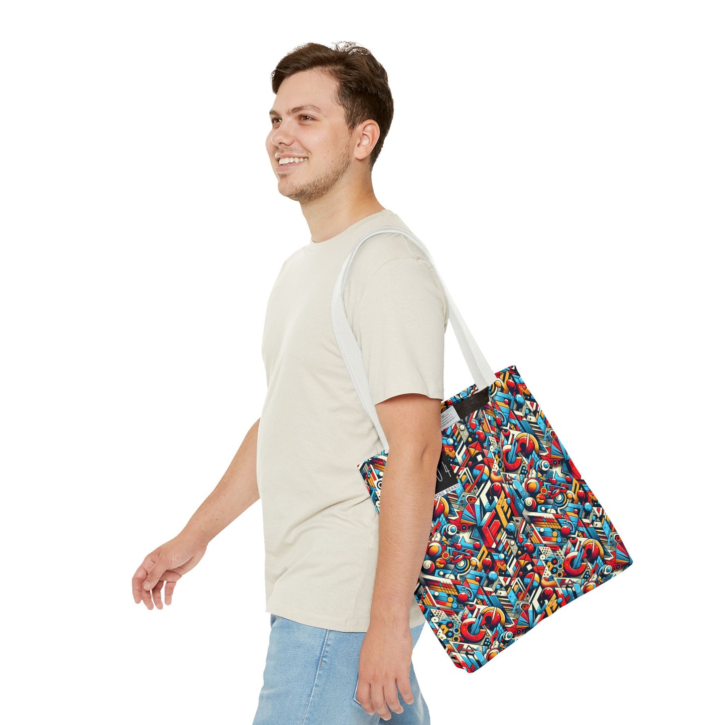 Neo-Traditional Street Art Modern Street Art Fusion Tote Bag - 8404 Design-67