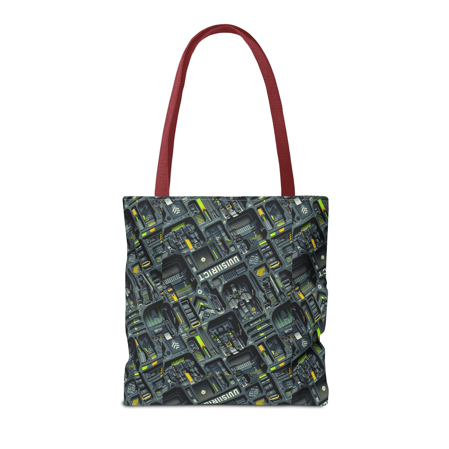 Tech Utility Streetwear Futuristic Tech-Forward Tote Bag - 8404 Design-47