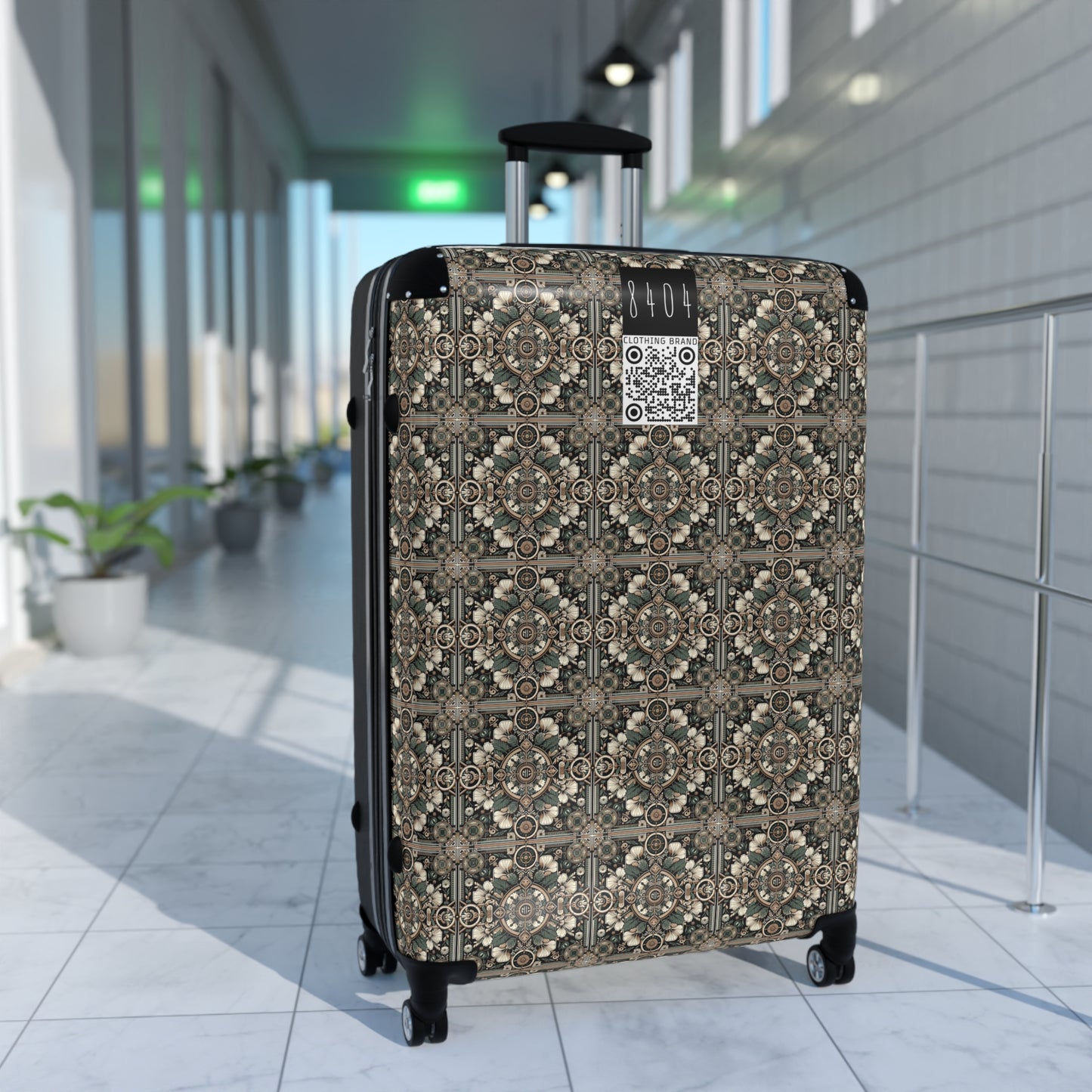 Cyber Garden Party Tech Garden Extravaganza Suitcase - 8404 Design-66