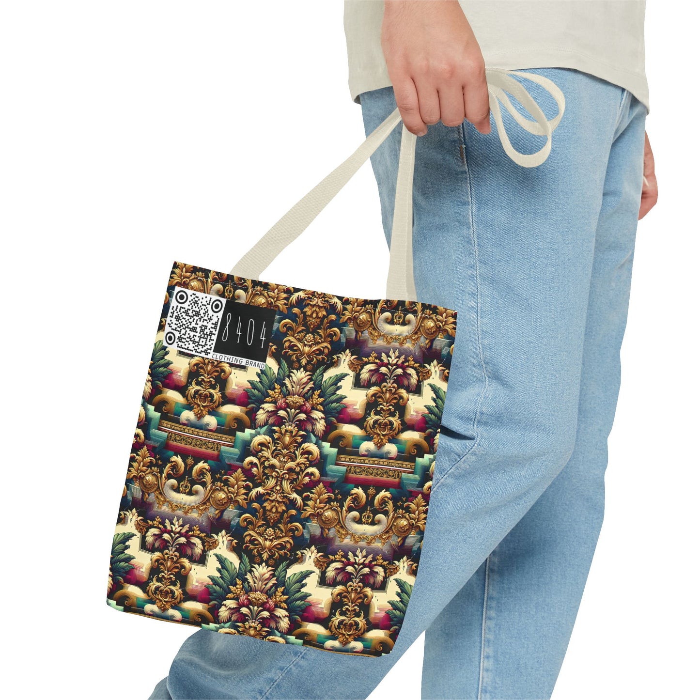 Digital Renaissance Modern Baroque Fusion Tote Bag - 8404 Design-60