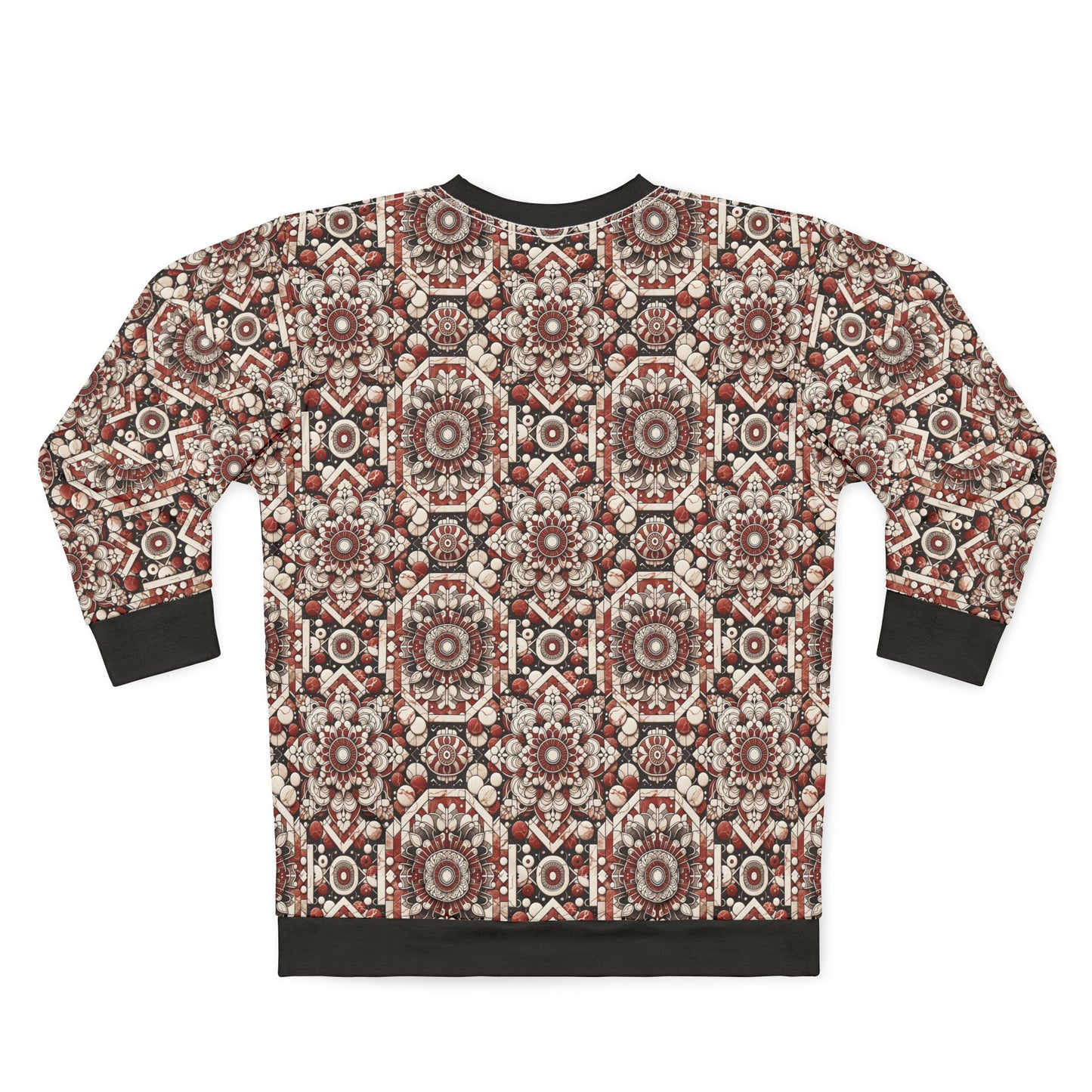 Neo Jomon Sculptural Aesthetics Artisanal Streetwear Sweatshirt - 8404 Design-55