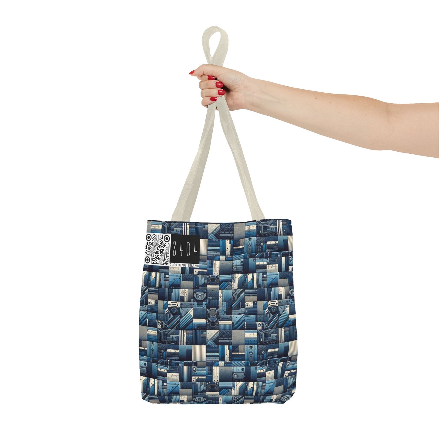 Tech-Inspired Utility Tech-Forward Streetwear With Utilitarian Edge Tote Bag - 8404 Design-44