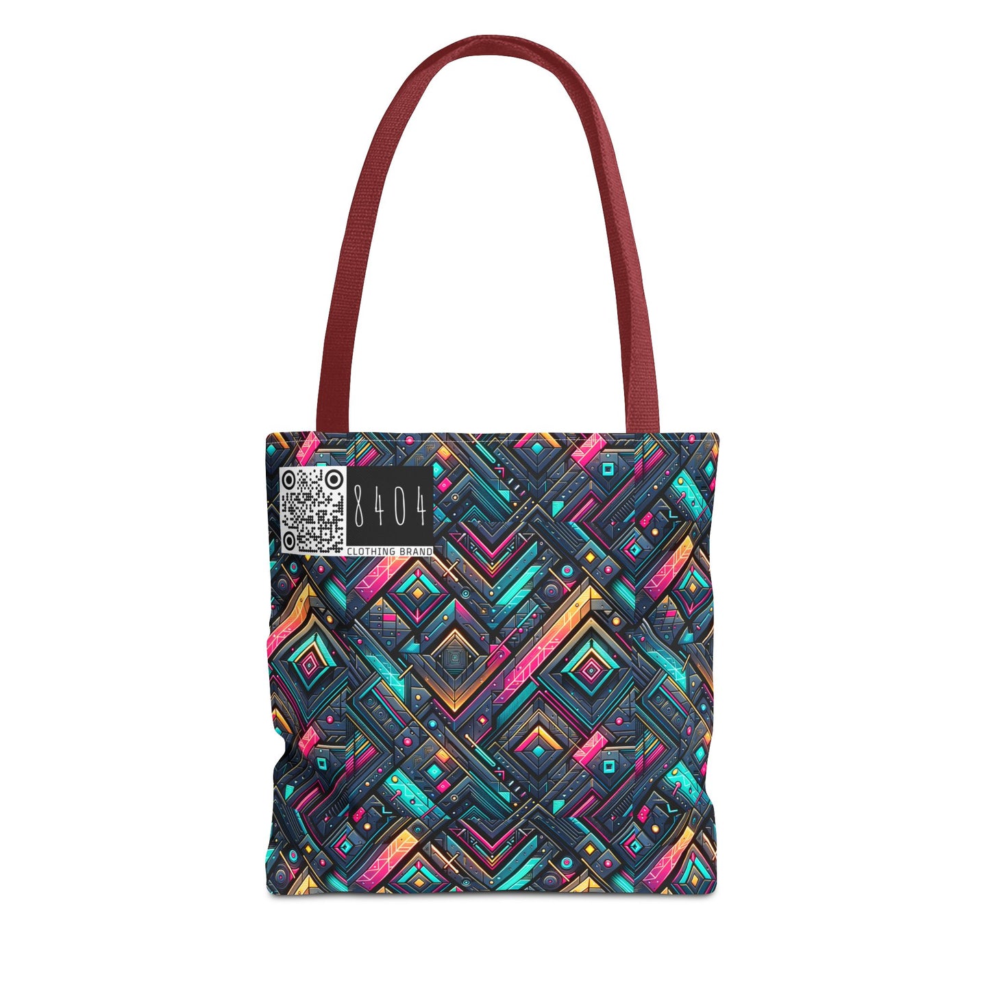 Tech-Inspired Graphics Cyberpunk Cool Tote Bag - 8404 Design-67