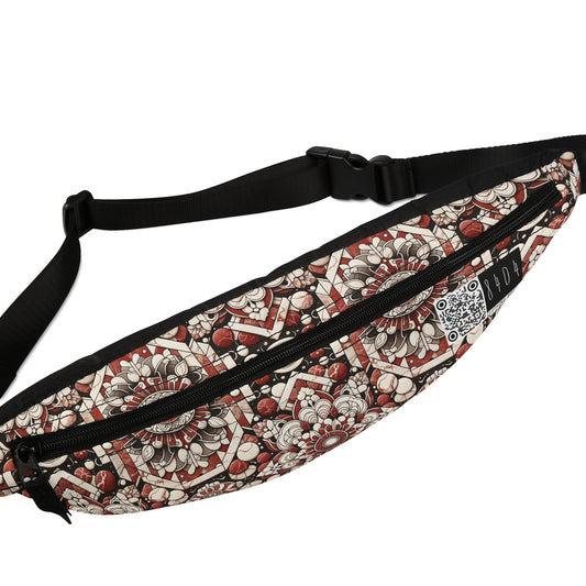Neo Jomon Sculptural Aesthetics Artisanal Streetwear Fanny Pack - 8404 Design-55