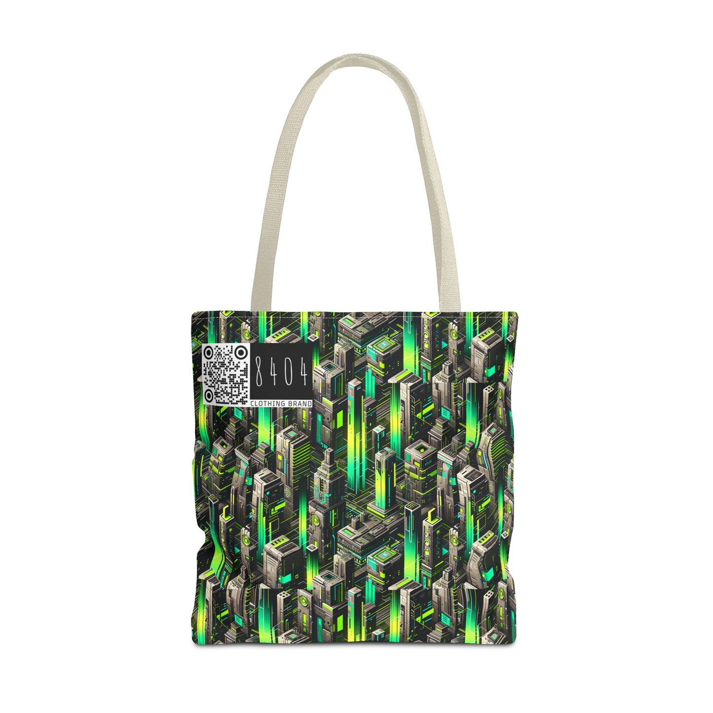 Digital Rebellion Tech-Forward Streetwear Tote Bag - 8404 Design-63