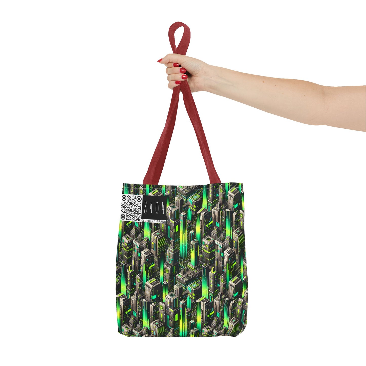 Digital Rebellion Tech-Forward Streetwear Tote Bag - 8404 Design-63