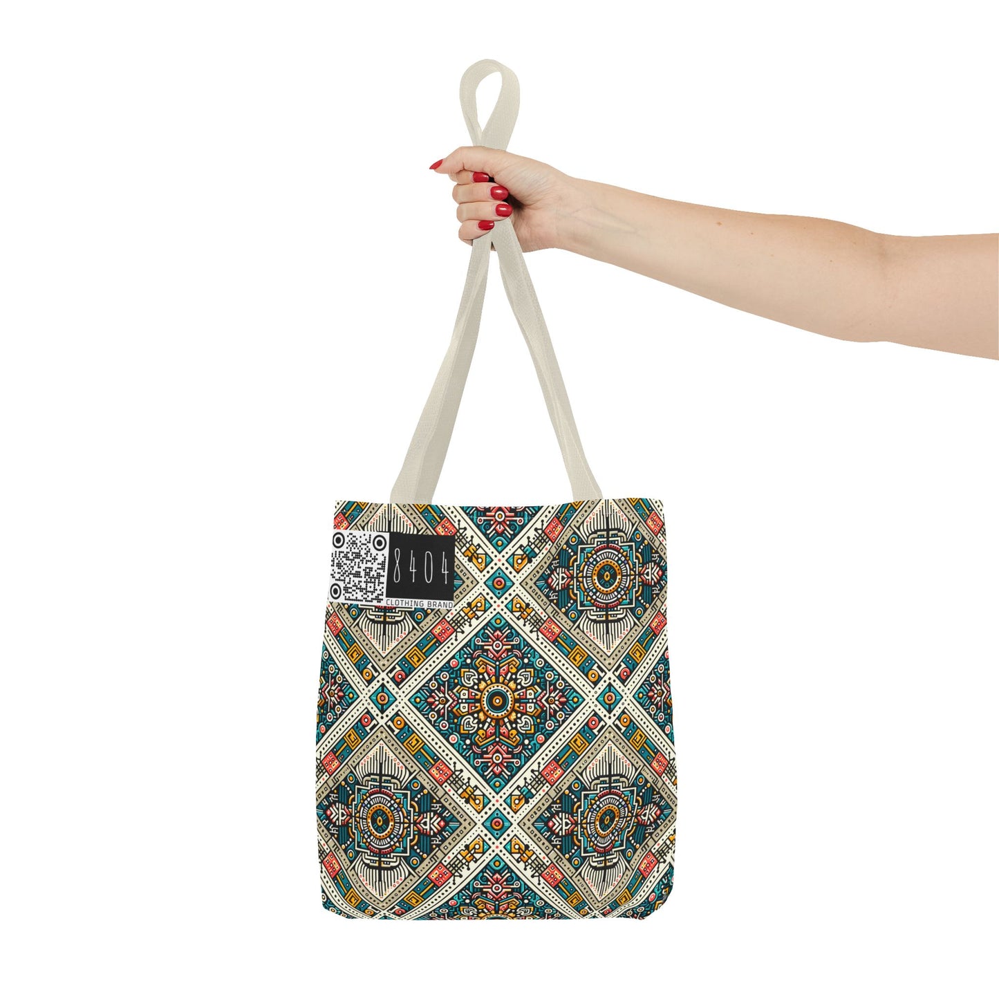 Cultural Fusion Tech Blend of Cultural Heritage With Tech-Inspired Elements Tote Bag - 8404 Design-64