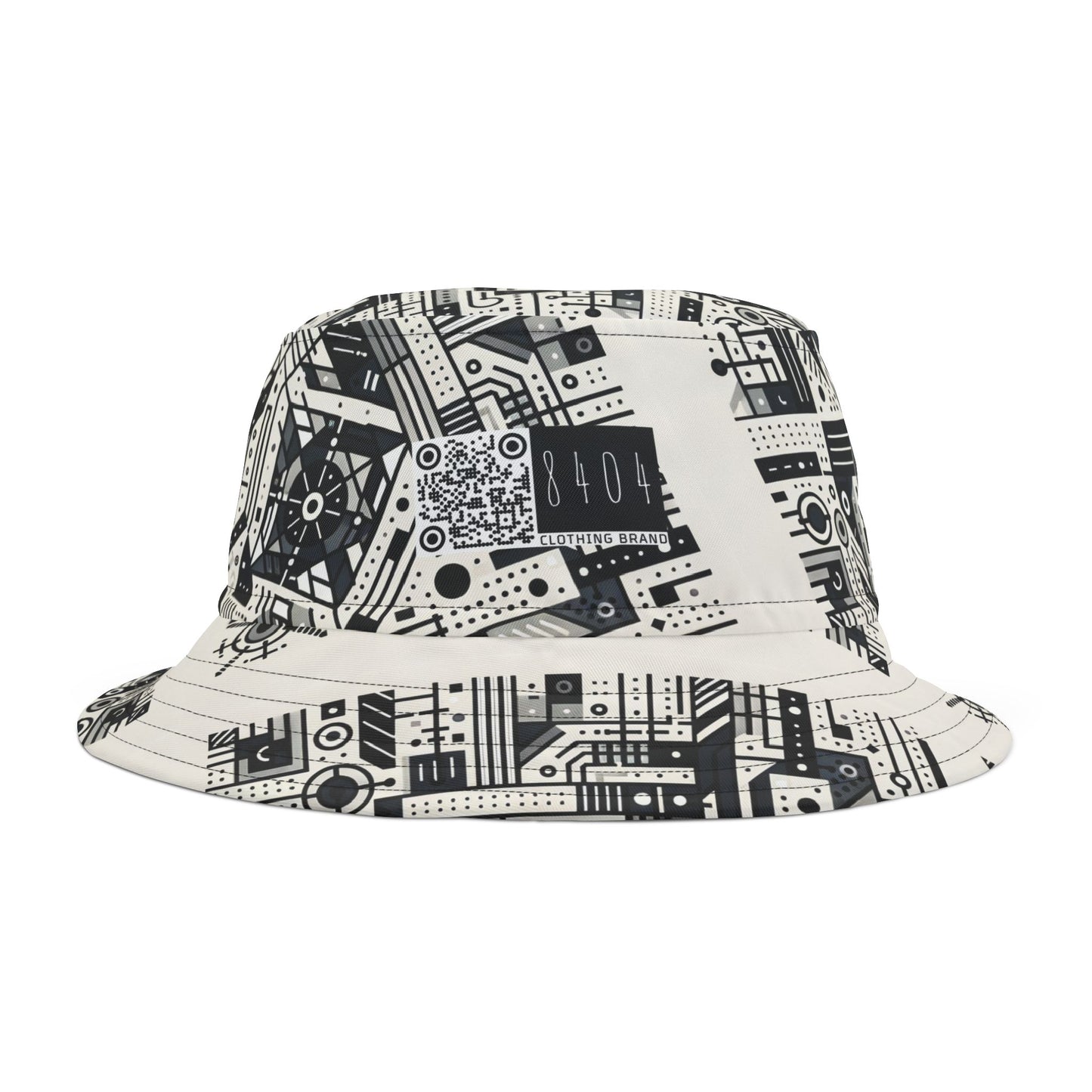 Digital Minimalism Minimalist Tech Bucket Hat - 8404 Design-47
