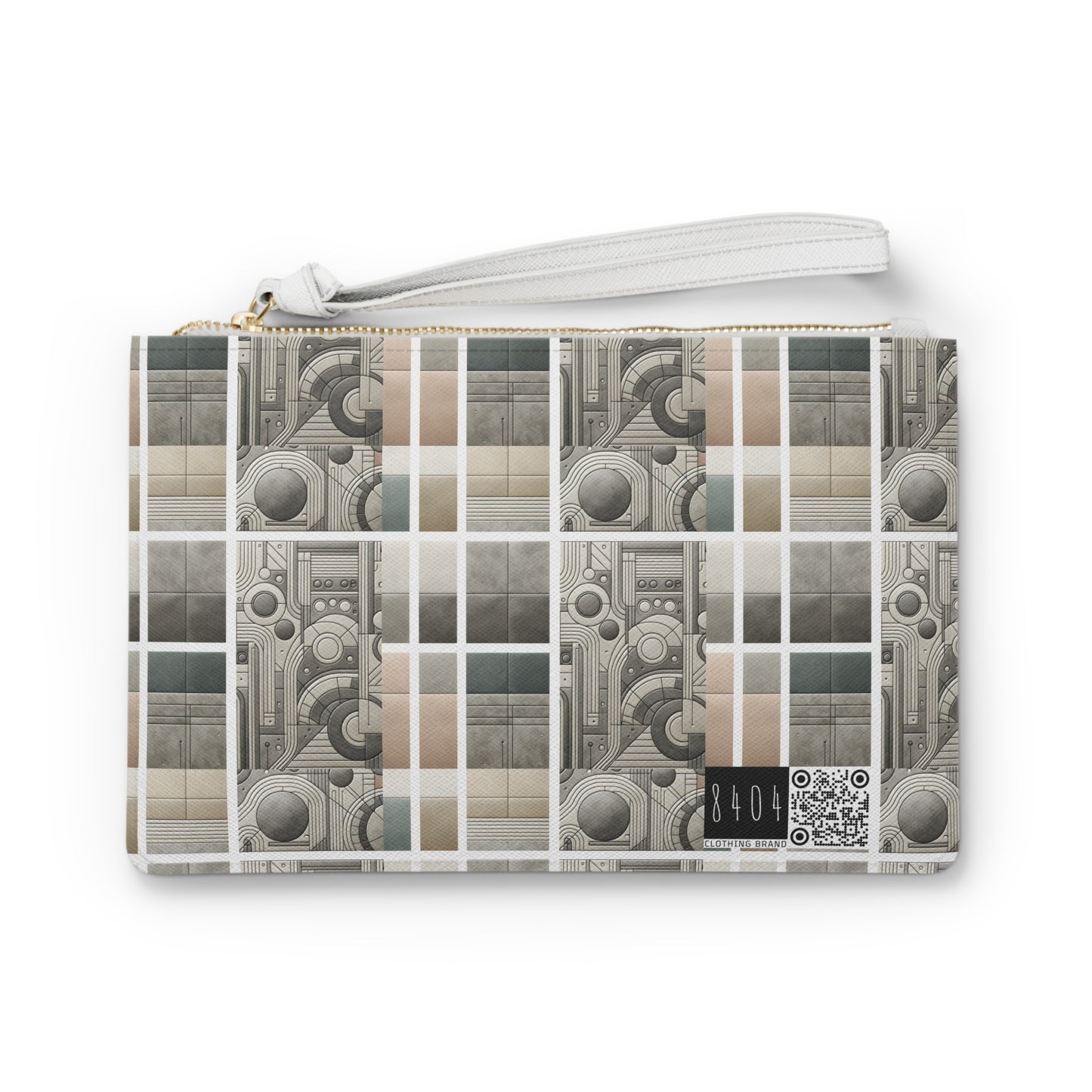 Tech Utility Chic Tech-Forward Minimalist Clutch Bag - 8404 Design-59
