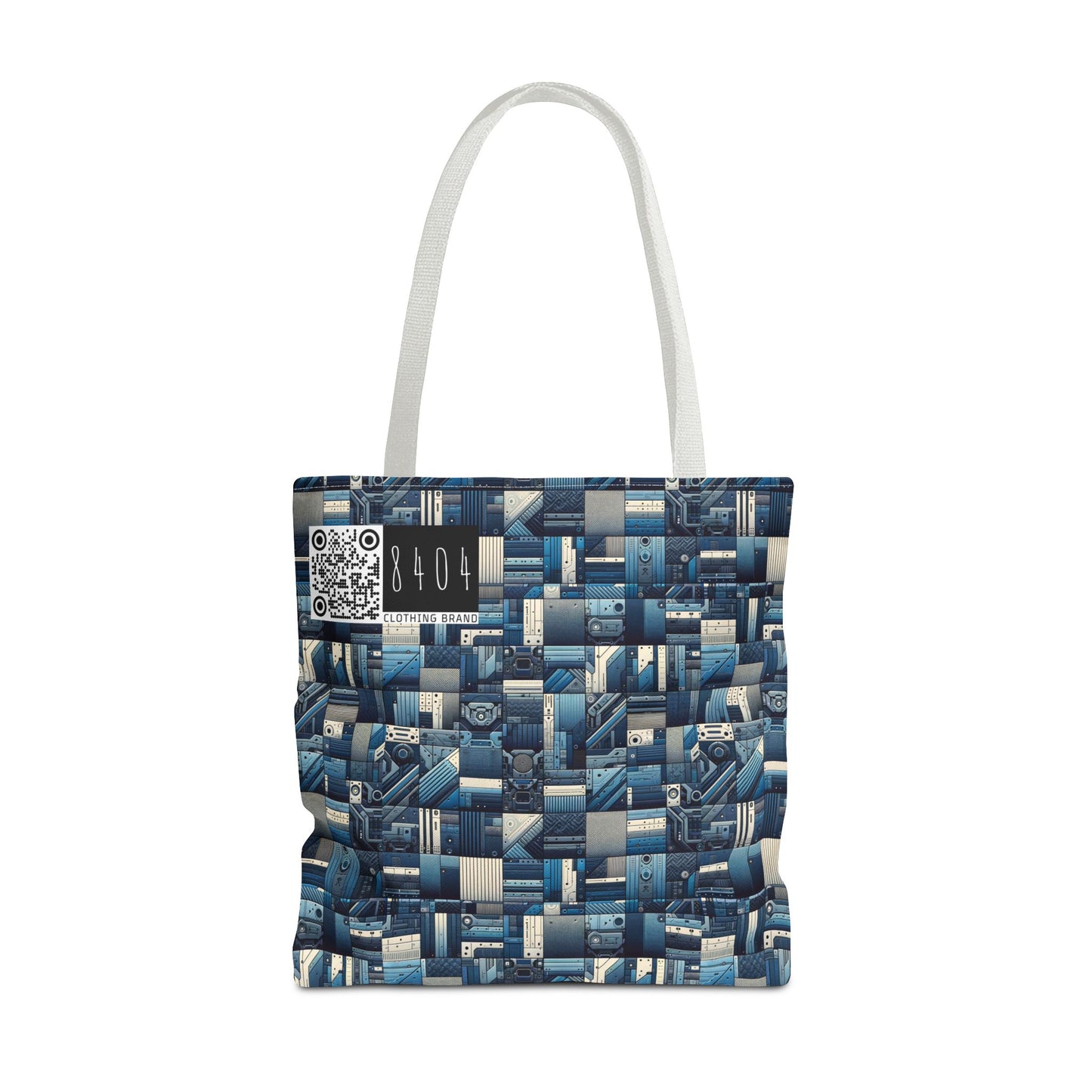 Tech-Inspired Utility Tech-Forward Streetwear With Utilitarian Edge Tote Bag - 8404 Design-44