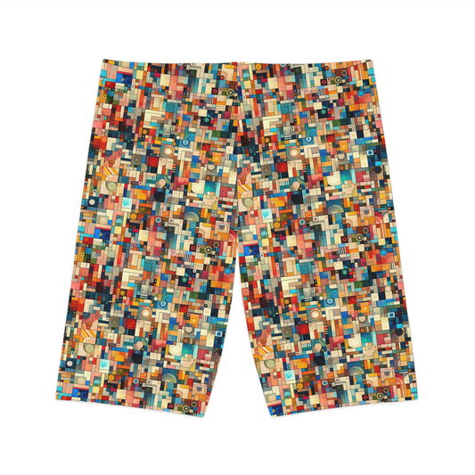Digital Artistic Expression Artistic Streetwear Women's Bike Shorts - 8404 Design-46