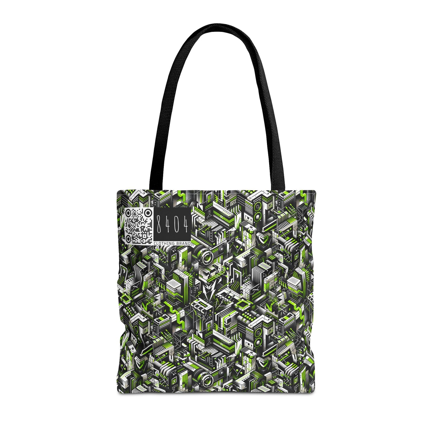 Graffiti Tech Fusion Bold Streetwear Fusion Tote Bag - 8404 Design-53