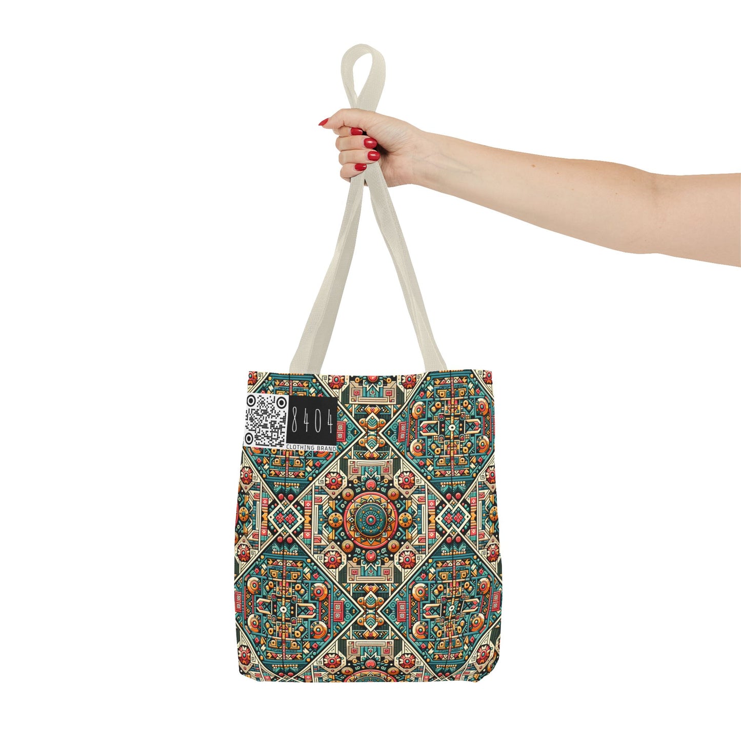 Cultural Fusion Tech Blend of Cultural Heritage With Tech-Inspired Elements Tote Bag - 8404 Design-74