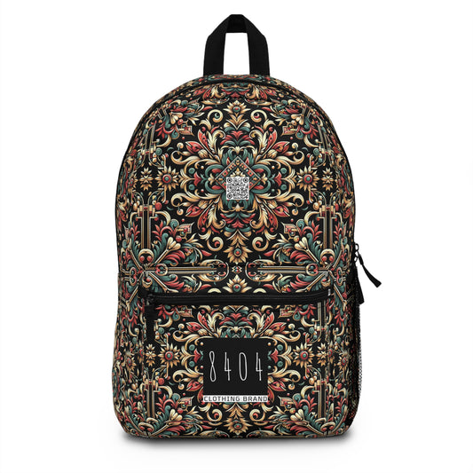 Streetwear Renaissance Artistic Clash of Old and New Backpack - 8404 Design-46