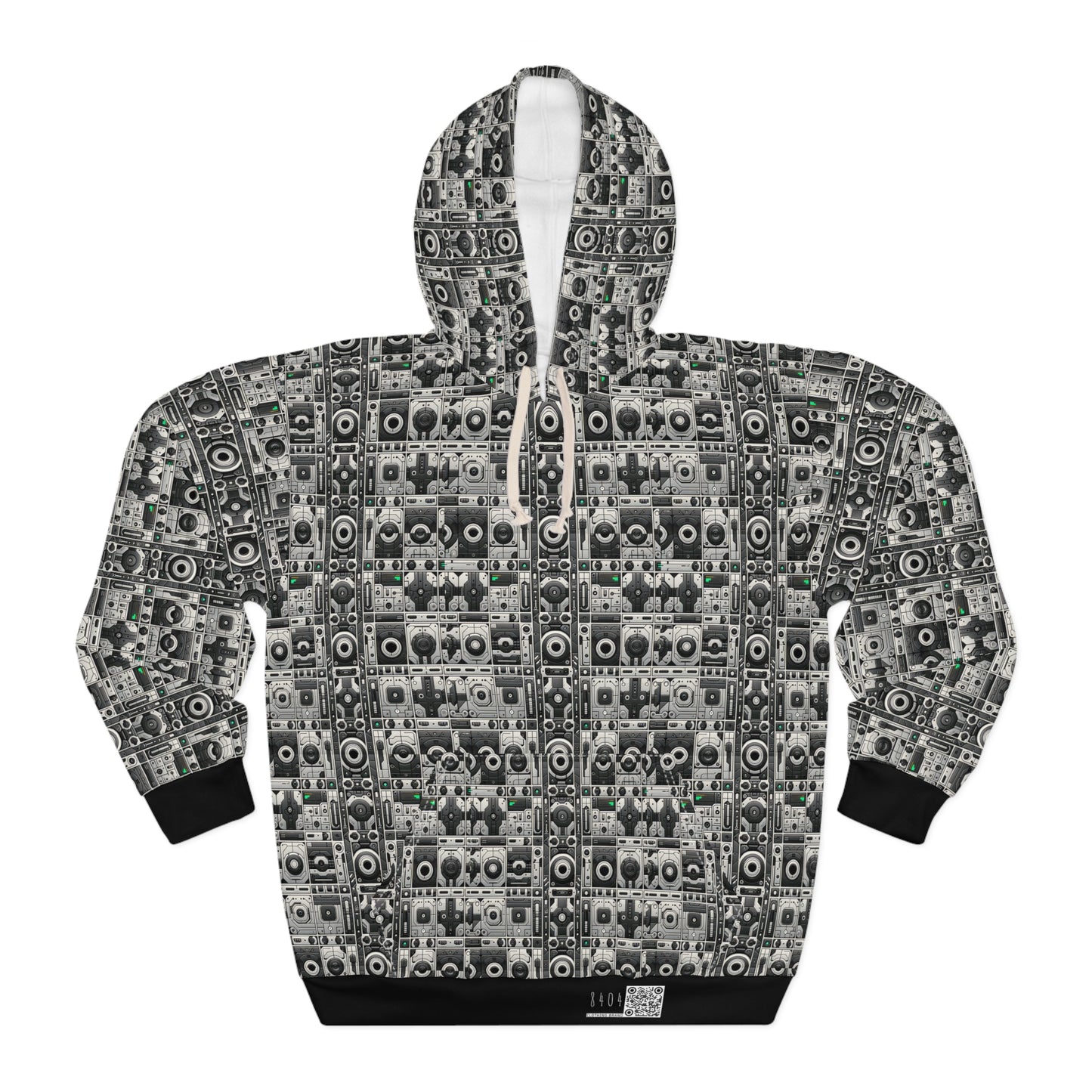 Tech Utility Aesthetics Tech-Forward Minimalism Pullover Hoodie - 8404 Design-60