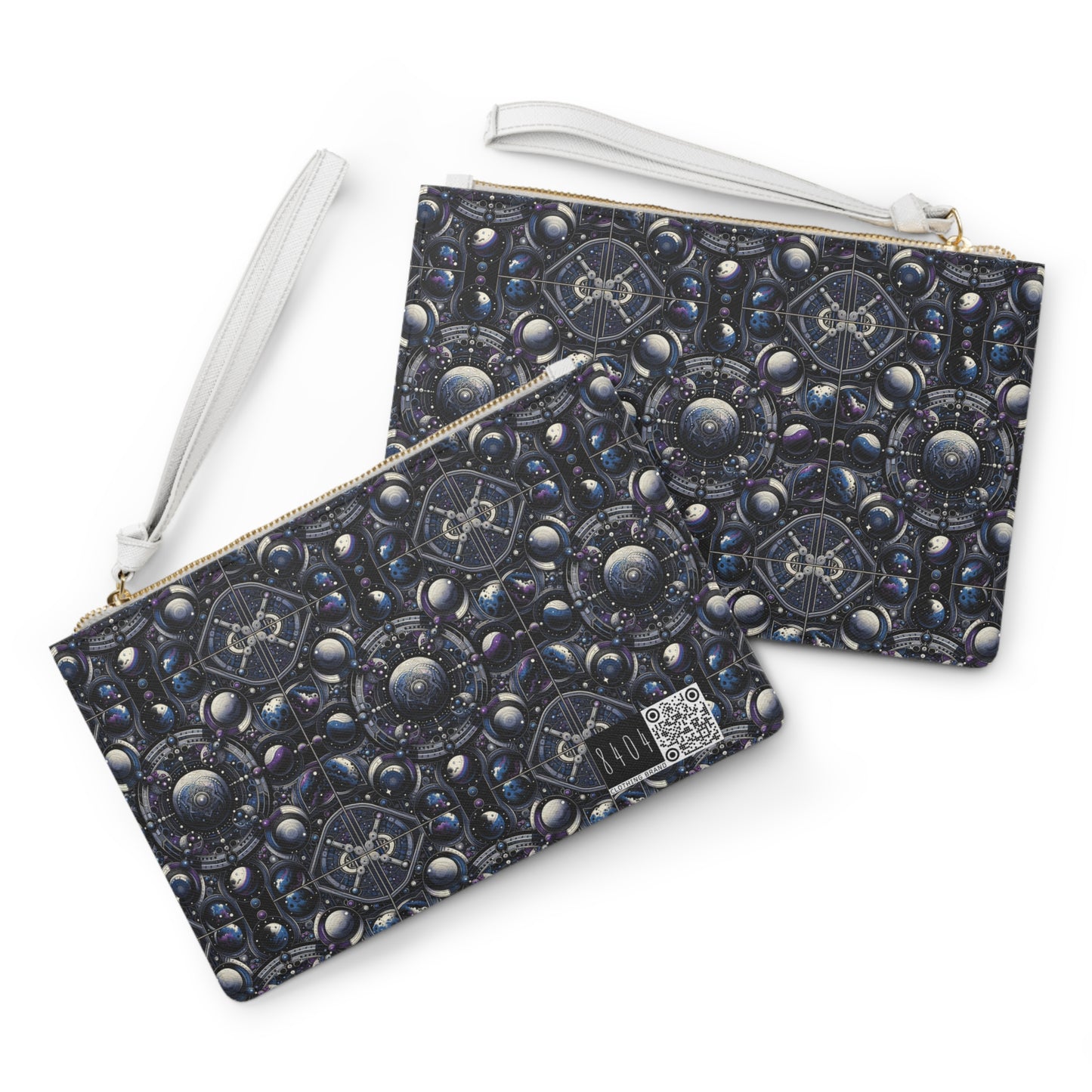 Tech Astronaut Tech-Forward Streetwear Meets Space Exploration Clutch Bag - 8404 Design-46