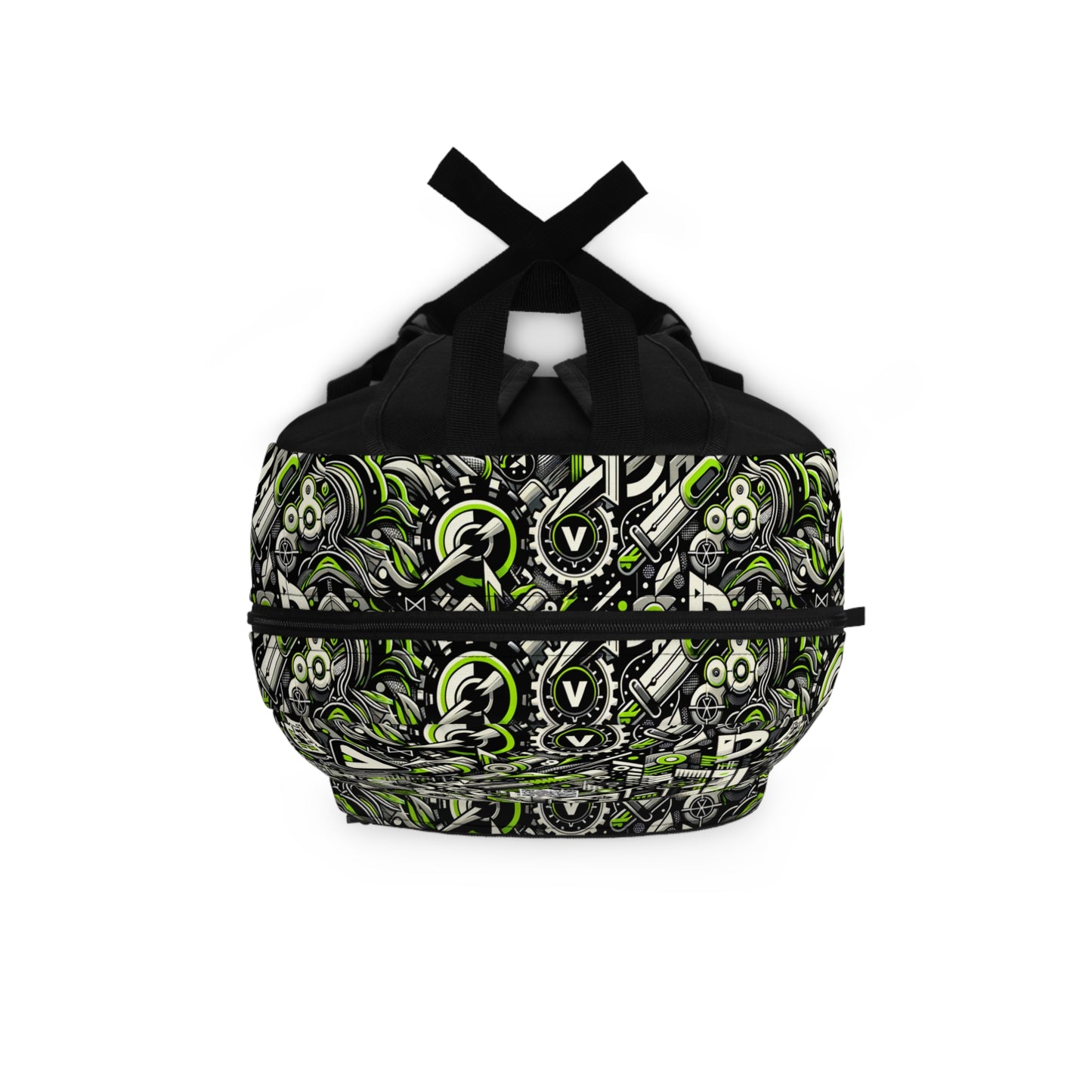 Graffiti Tech Fusion Bold Streetwear Fusion Backpack - 8404 Design-59
