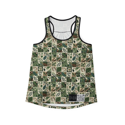 Streetwear Sustainability Environmentally Conscious Streetwear with a Natural Aesthetic Women's Tank Top - 8404 Design-57