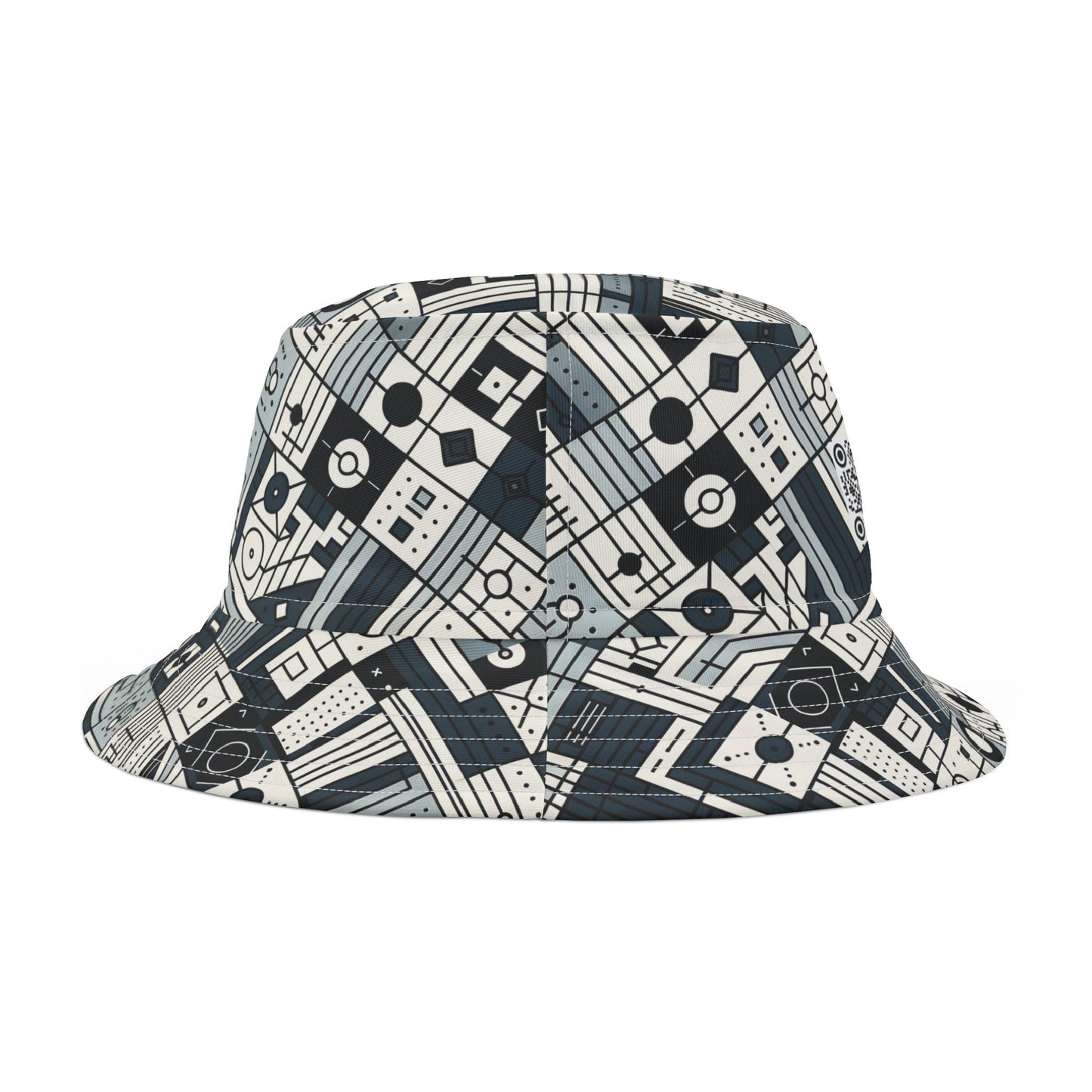 Digital Minimalism Minimalist Tech Bucket Hat - 8404 Design-49