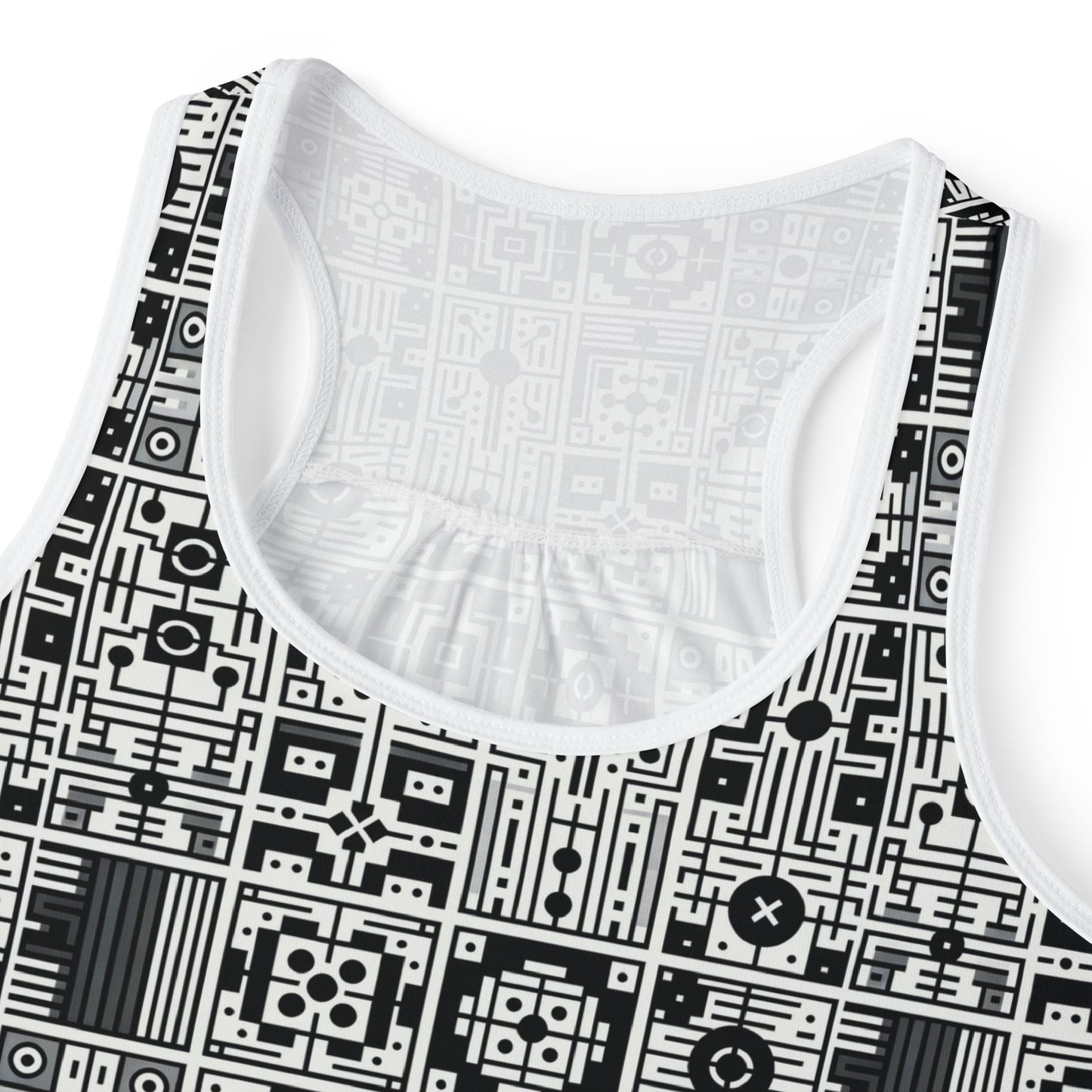 Digital Minimalism Minimalist Tech Women's Tank Top - 8404 Design-55