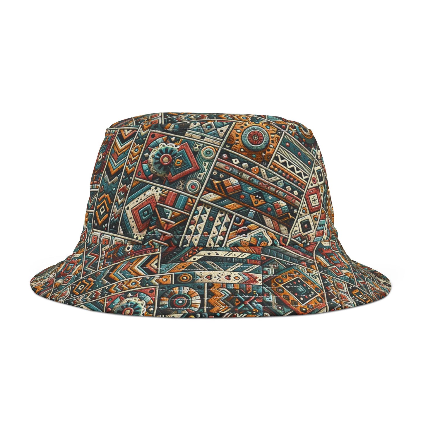 Cultural Artisanal Fusion Cultural Artisanal Streetwear Bucket Hat - 8404 Design-78