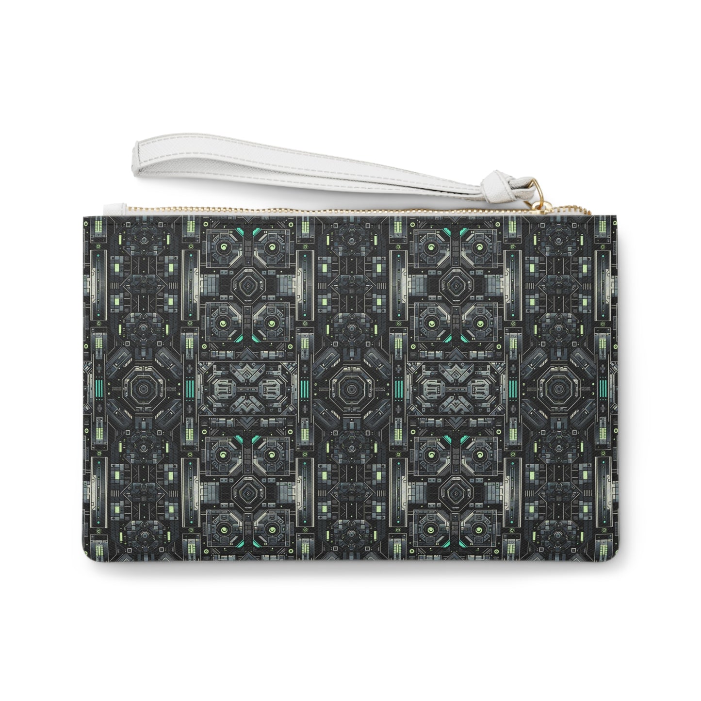 Tech Noir Tech-Forward Minimalism Clutch Bag - 8404 Design-52