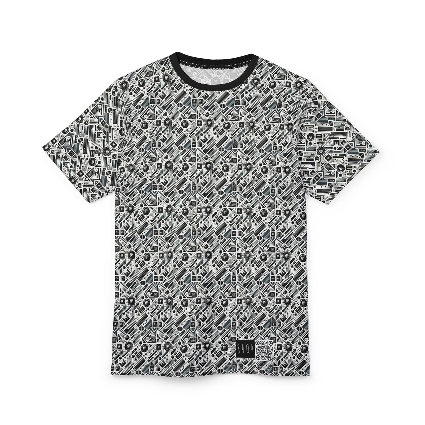 Digital Minimalism Minimalist Tech Unisex Cut & Sew Tee - 8404 Design-62