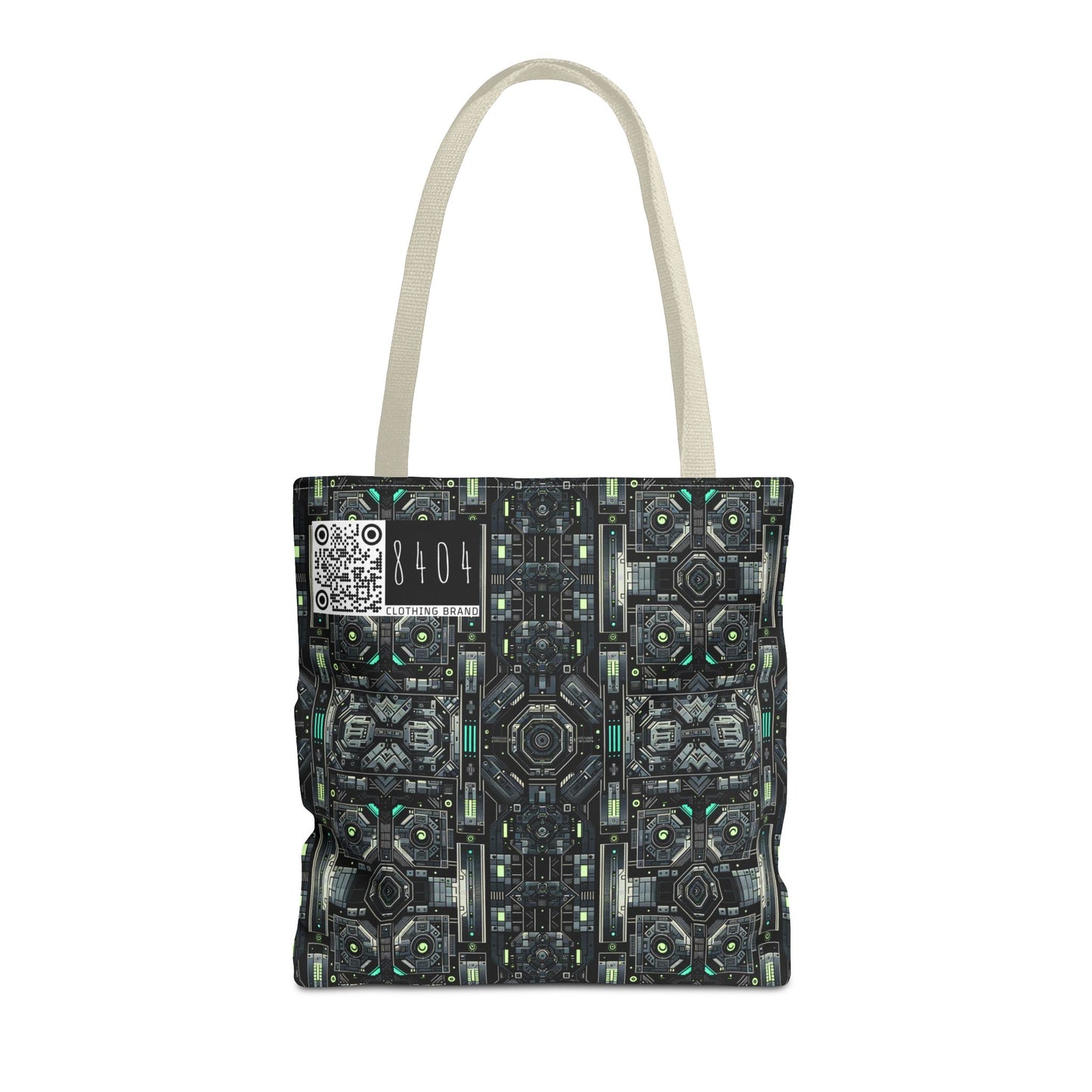 Tech Noir Tech-Forward Minimalism Tote Bag - 8404 Design-52