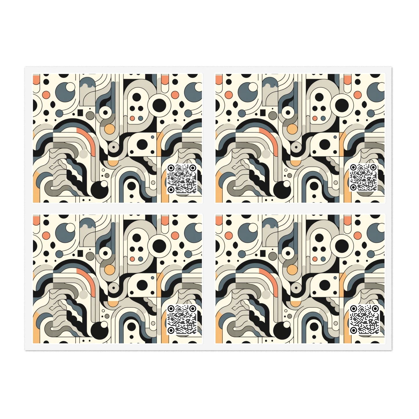 Modern Minimalism Minimalist Tech Sticker Sheets - 8404 Design-60