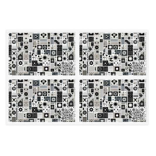 Digital Minimalism Minimalist Tech Sticker Sheets - 8404 Design-45