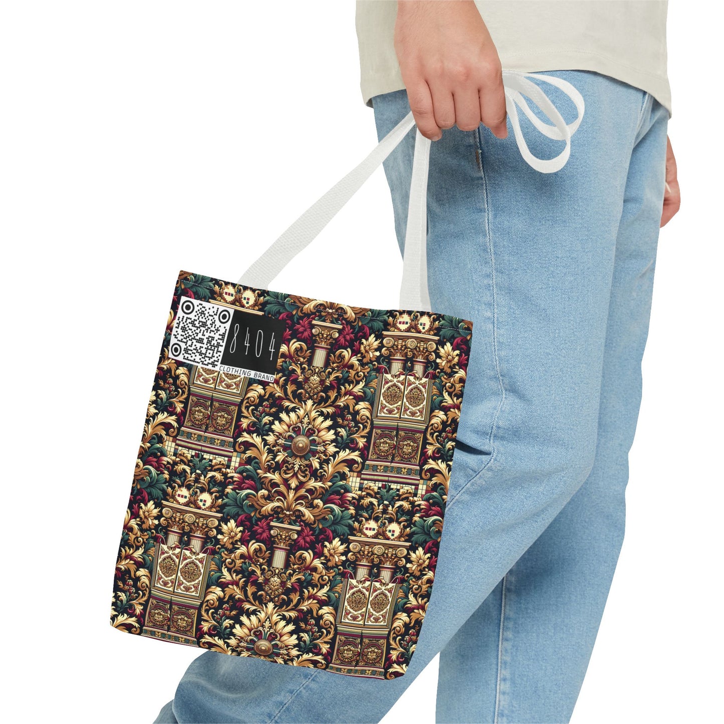 Digital Renaissance Modern Baroque Fusion Tote Bag - 8404 Design-57
