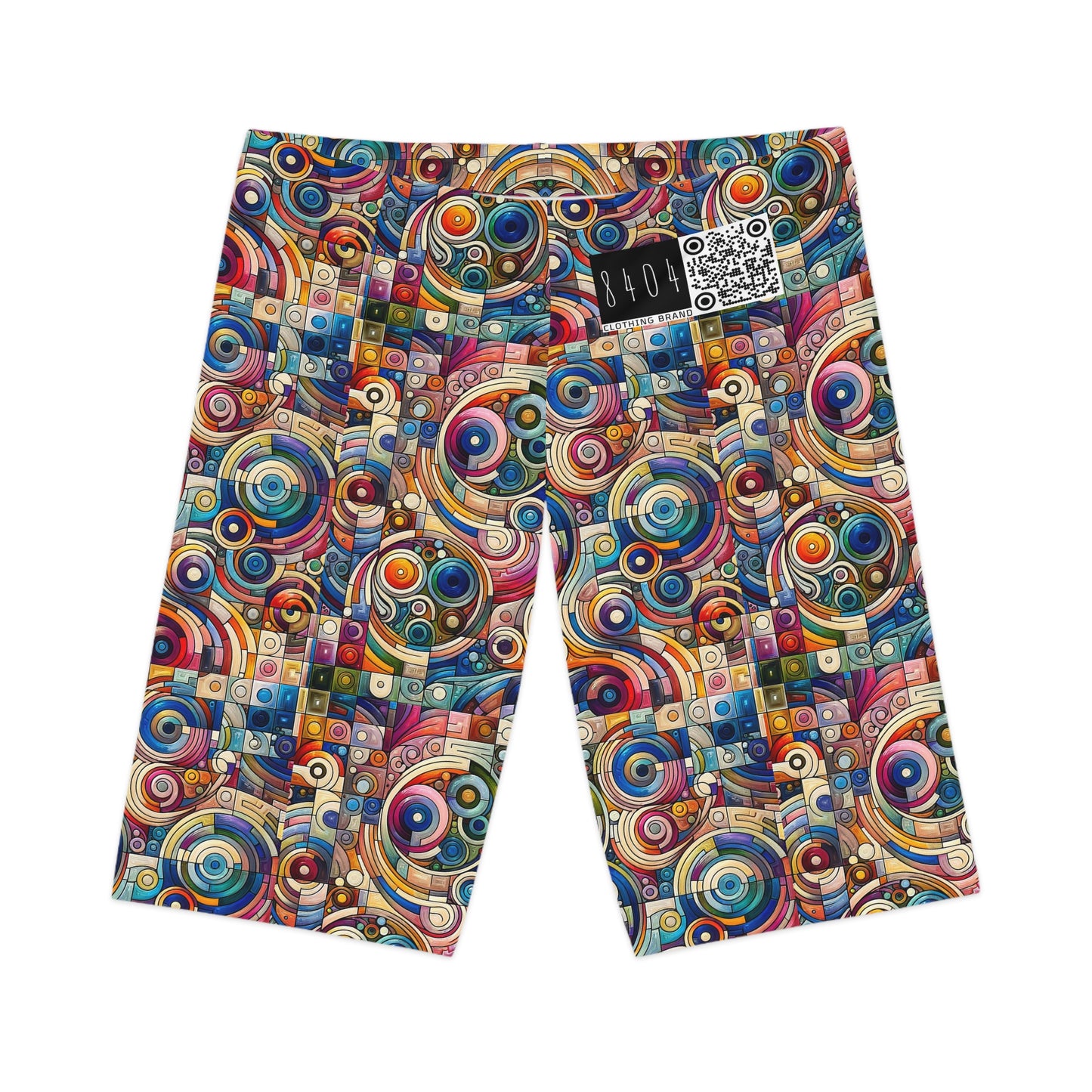 Digital Artistic Expression Artistic Streetwear Women's Bike Shorts - 8404 Design-49
