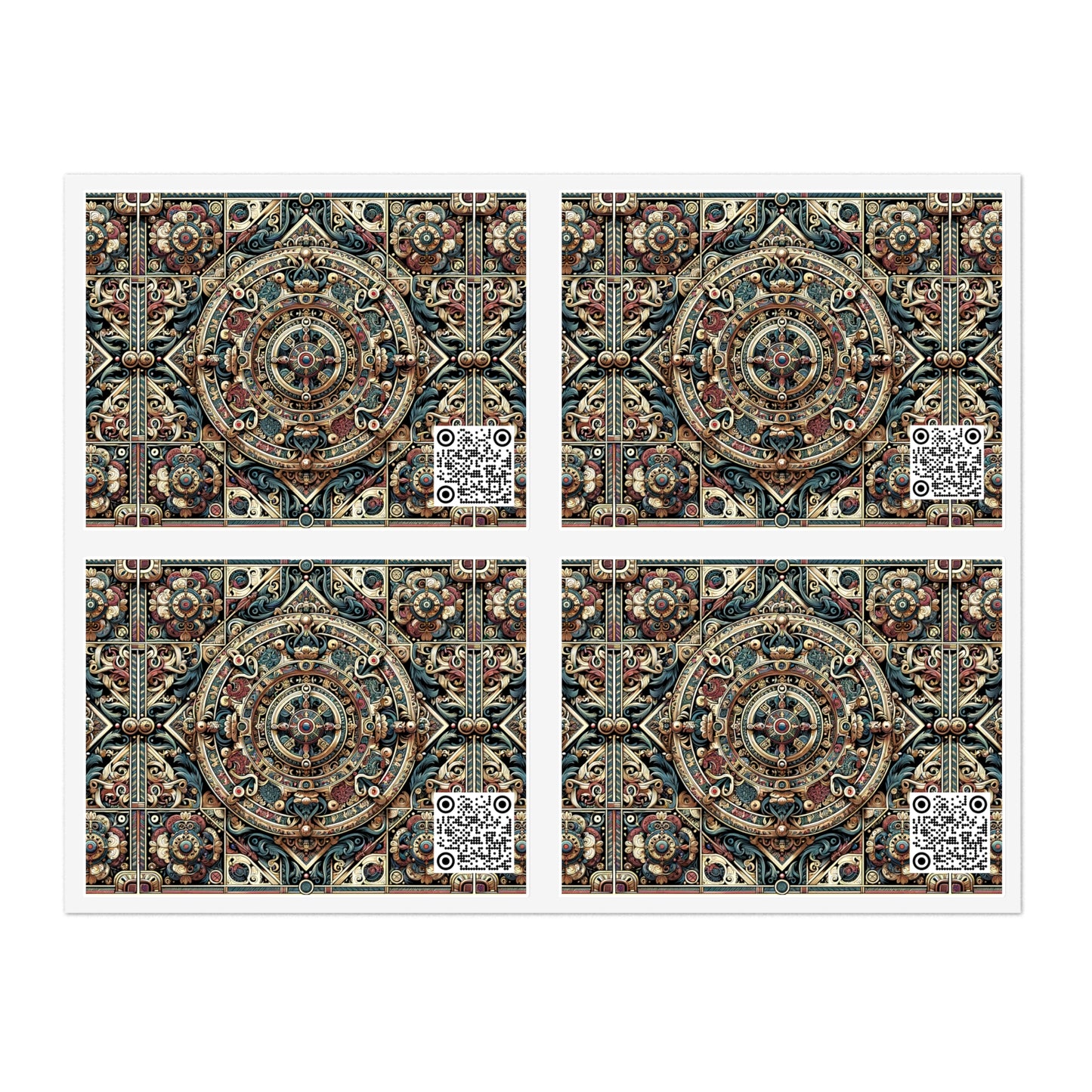 Urban Renaissance Historical Fusion With Street Edge Sticker Sheets - 8404 Design-57