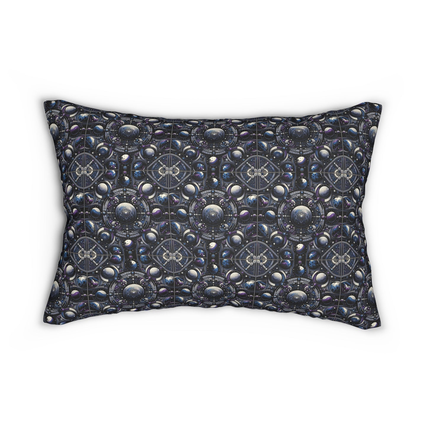 Tech Astronaut Tech-Forward Streetwear Meets Space Exploration Spun Polyester Lumbar Pillow - 8404 Design-46 S