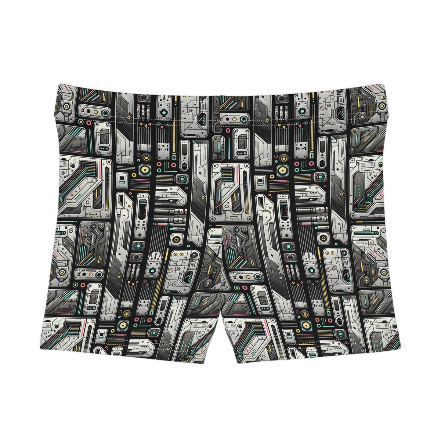 Tech Utility Gear Tech-Forward Minimalism Women's Shorts - 8404 Design-45