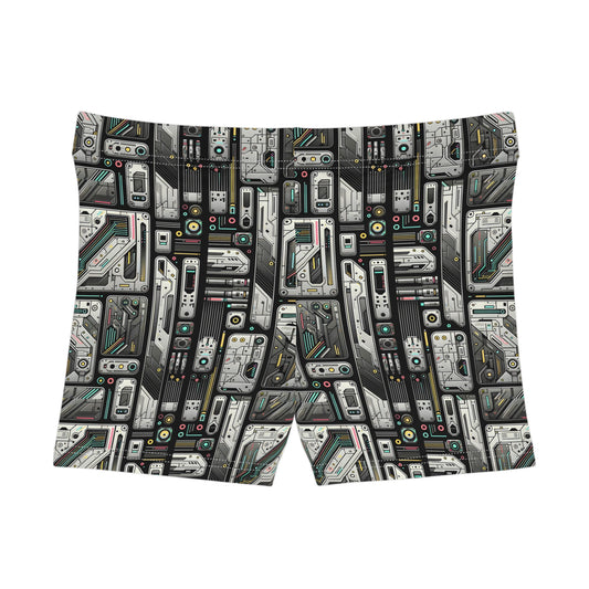 Tech Utility Gear Tech-Forward Minimalism Women's Shorts - 8404 Design-45