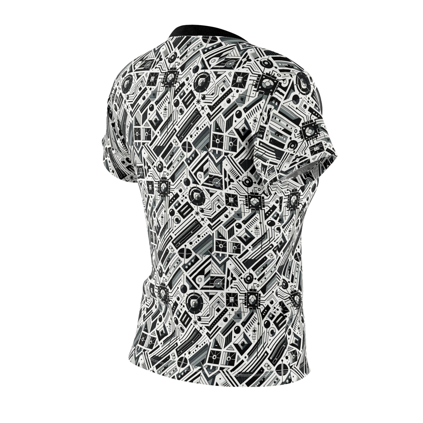 Digital Minimalism Minimalist Tech Women's Cut & Sew Tee - 8404 Design-62