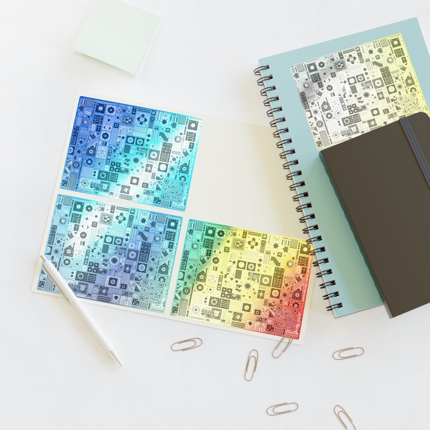 Digital Minimalism Minimalist Tech Sticker Sheets - 8404 Design-45