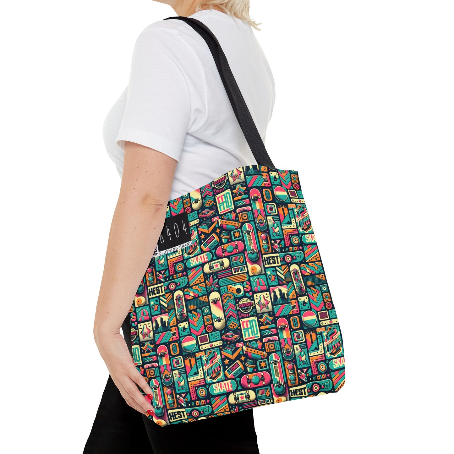 Skate Culture Revival Urban Retro Cool Tote Bag - 8404 Design-61