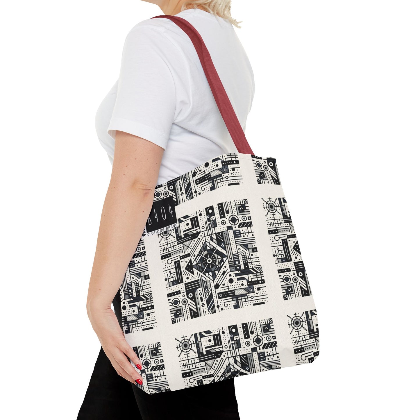 Digital Minimalism Minimalist Tech Tote Bag - 8404 Design-47