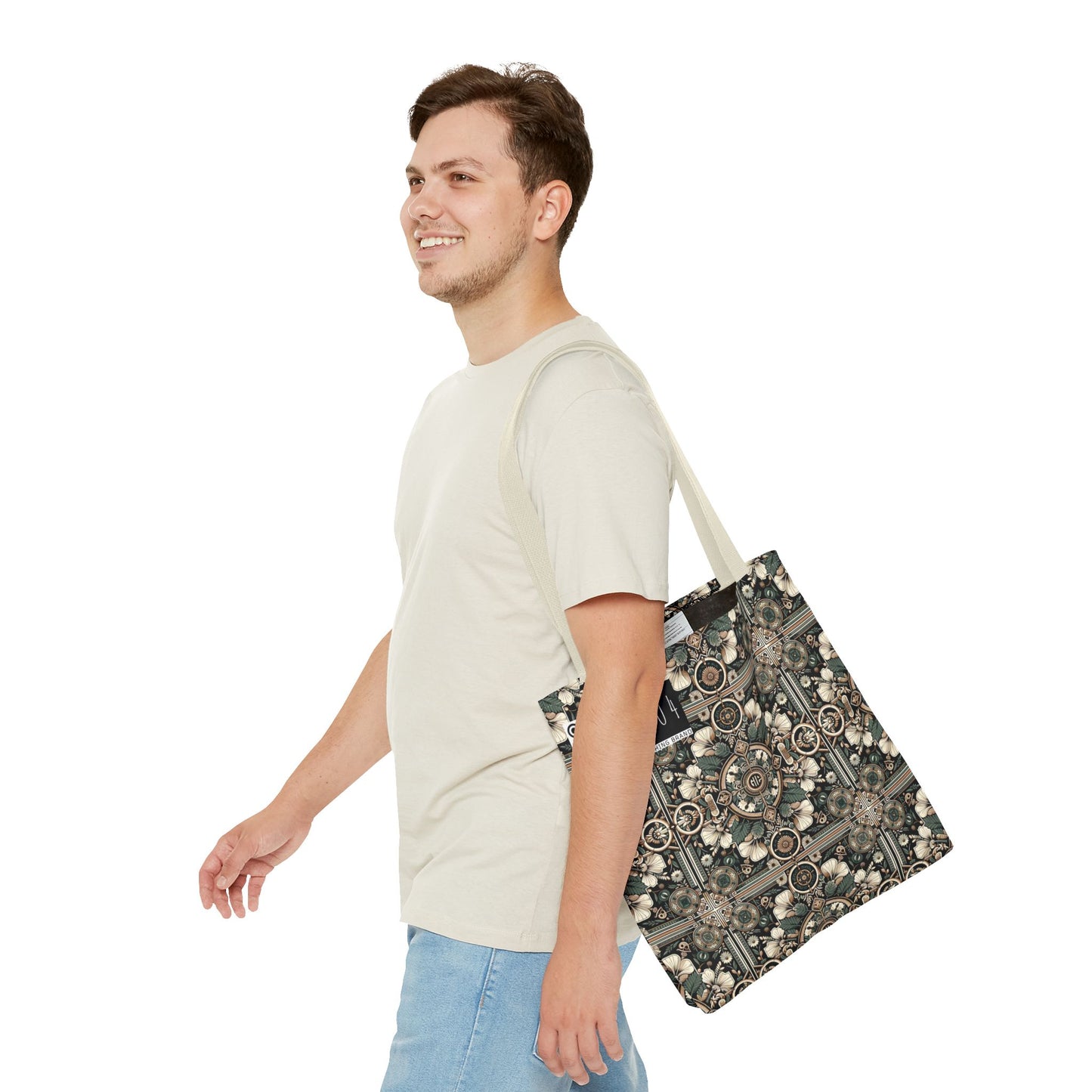 Cyber Garden Party Tech Garden Extravaganza Tote Bag - 8404 Design-66