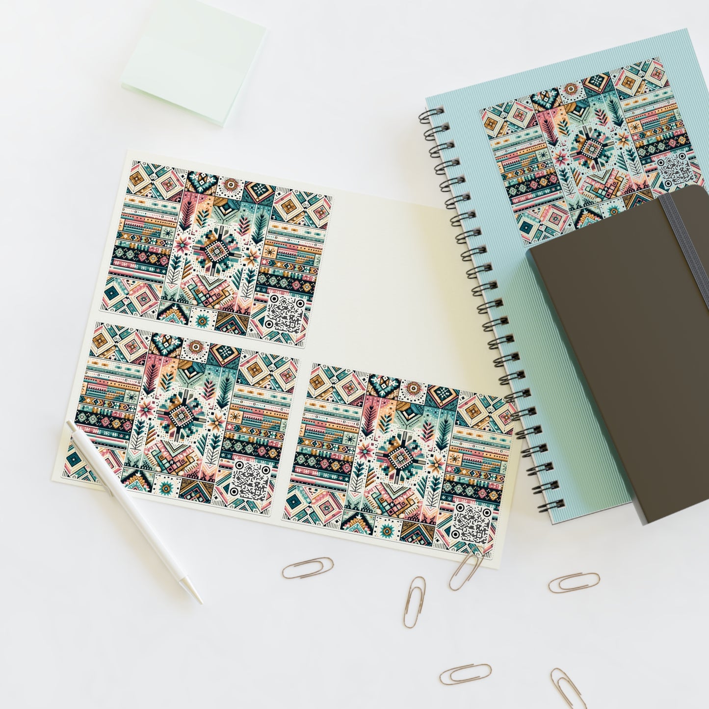 Digital Artisanal Fusion Digital Artisanal Sticker Sheets - 8404 Design-49