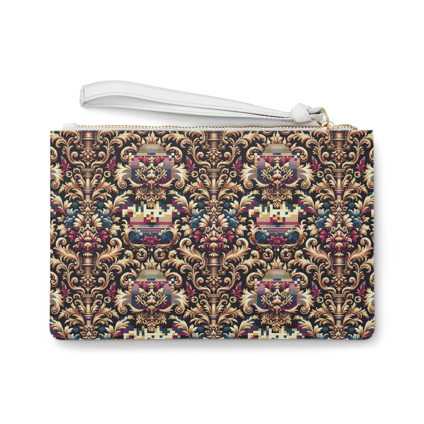 Digital Renaissance Modern Baroque Fusion Clutch Bag - 8404 Design-53